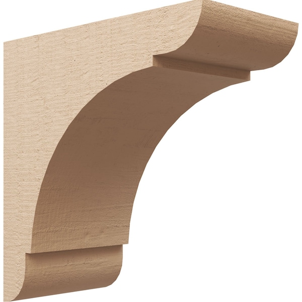 Ekena Millwork 11"W x 22"D x 22"H Classic Olympic Rough Cedar Woodgrain TimberThane Corbel, Primed Tan CORUR11X22X22OLYRCPR - main